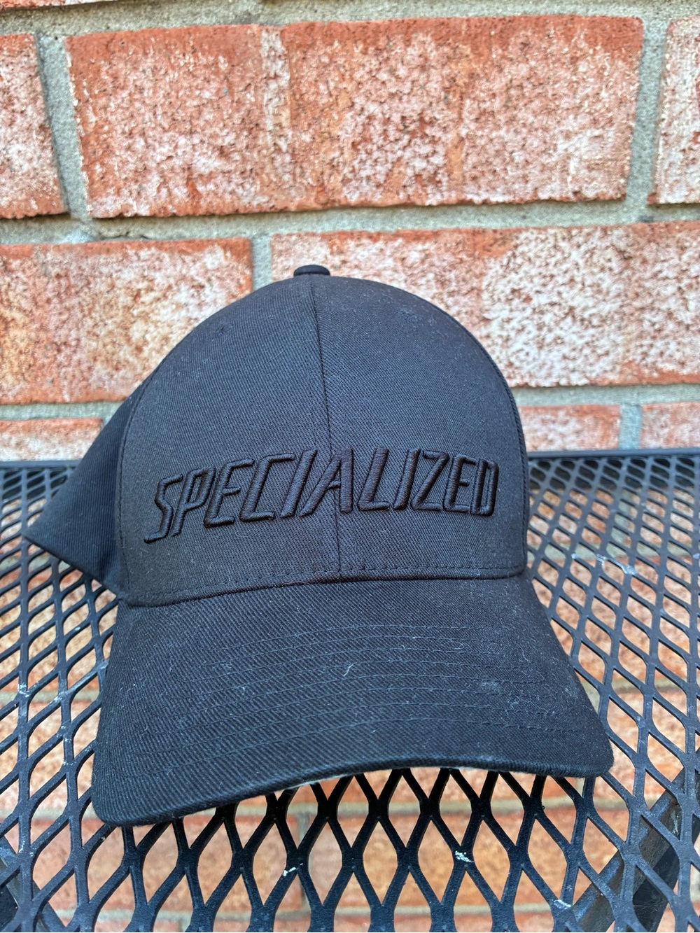 Specialized Black Embroidered Logo Cap